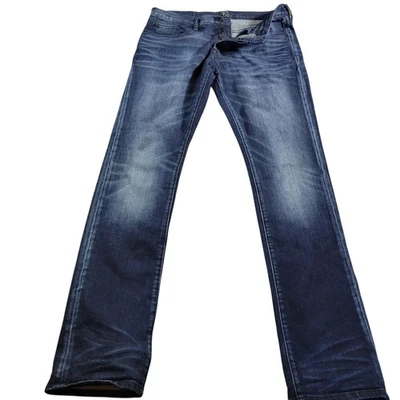 PRPS Jeans Mens 32x34 Demon Blue Button Fly Denim Talun Dark Wash  - Image 1 of 4