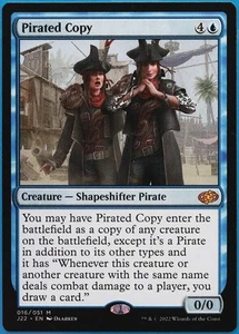 Pirated Copy Jumpstart 2022 NM Blue Mythic Rare MAGIC CARD (ID# 491720) ABUGames - Picture 1 of 2