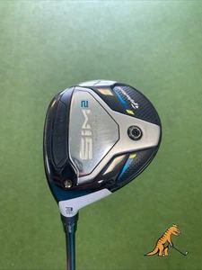 Used LH TaylorMade SIM 2 Titanium 15* 3-Wood Tensei AV Blue 65g Graphite Regular - Picture 1 of 10