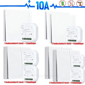 Radio Switch System Kinetic Wireless Wall Switch & Radio Receiver! Battery-free! - Picture 1 of 20