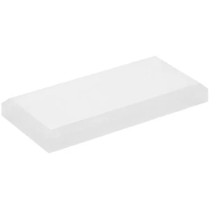 Plymor Frosted Acrylic Rectangular Beveled Display Base, 4" W x 2" D x 0.5" H - Picture 1 of 1