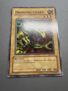 Yu-Gi-Oh! Drooling Lizard Unlimited Common LOB-115 HP - Picture 1 of 16