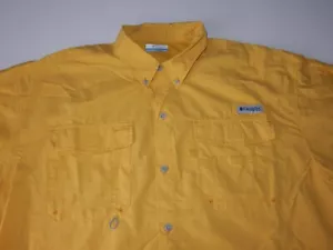 Columbia PFG Men's Vented Button Front Shirt Size XL - Picture 1 of 5