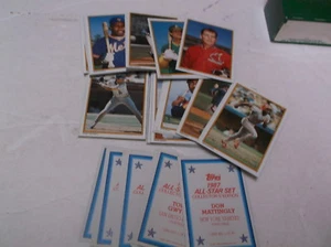 Memorabila de béisbol-1987 Topps All Star Set -----A35 - Imagen 1 de 1