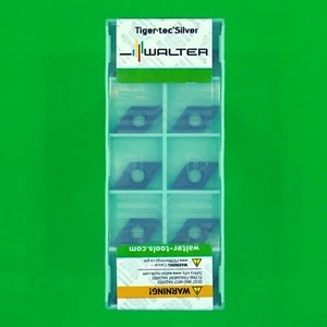 WALTER DCMT11T308-FP4  WPP20S  Wendeschneidplatten 10 Stück NEU - Picture 1 of 5