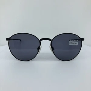 New Vintage Yves Saint Laurent YSL 6017 Sunglasses C. Y178 Matte Black 54-19mm - Picture 1 of 14