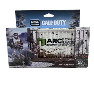 Call Of Duty Arctic Armory Building Mega Block Set 58 Pieces Mega Construx - Picture 1 of 4