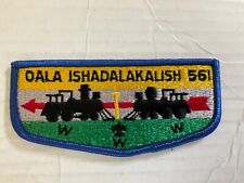 Oala Ishadalakalish Lodge 561 blue border Train older OA Flap m
