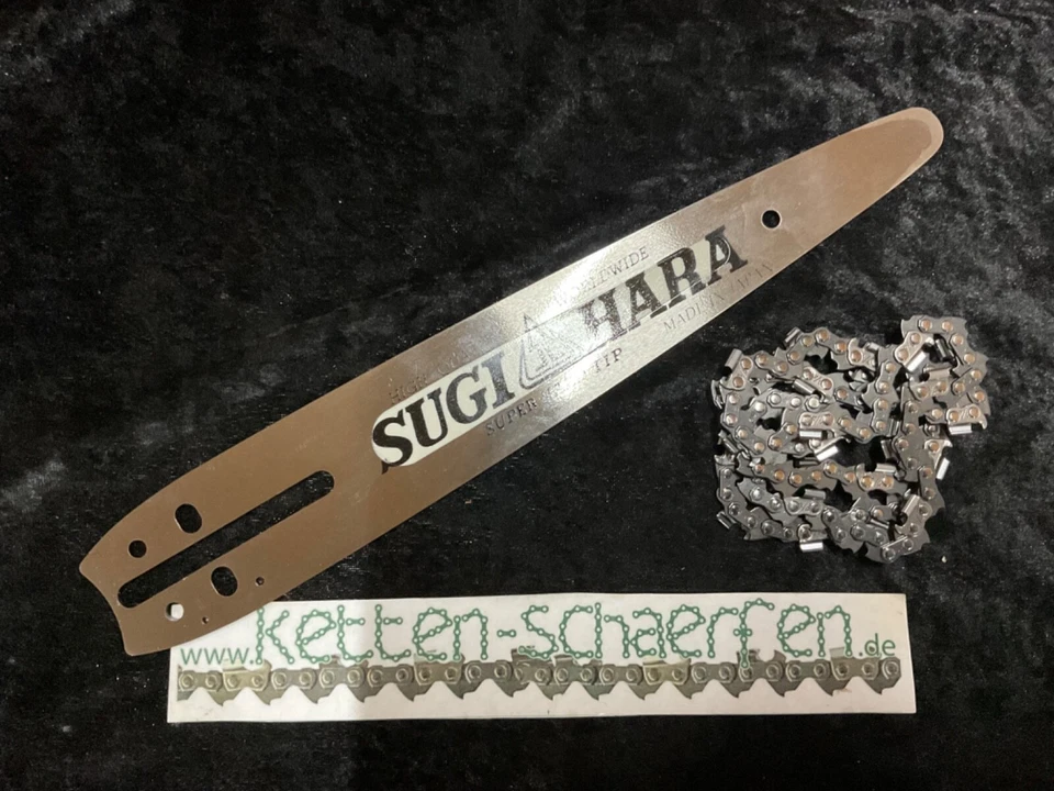 SUGIHARA & PANTHER Carvingset 20 25 30 35 cm 1/4 1,3 Carvingschiene für Husqvarna Echo Makita Stihl