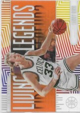 2019-20 Illusions Living Legends Acetate Orange- Larry Bird Boston Celtics!
