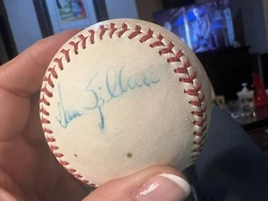 Vintage Dan Spillner Autogramm Baseball Krug für Padres und Indianer 1970er wie besehen - Bild 1 von 5