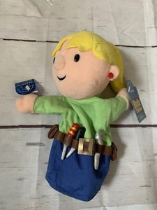 Bob the Builder Wendy Hand Puppet Tool Belt 10" Plush Applause Figure NWT - Picture 1 of 4
