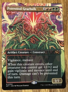 MTG Aetherdrift, Gearhulk Pyrewood - senza bordi - Foto 1 di 1