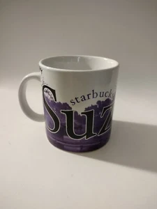 STARBUCKS Coffee Mug CUP SUZHOU City Collector Series 16 oz RARE 2004 Chipped - Foto 1 di 7