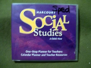 Harcourt Social Studies Gr. 1 A Child's View Calendar Planner & Teacher Resource - Picture 1 of 2
