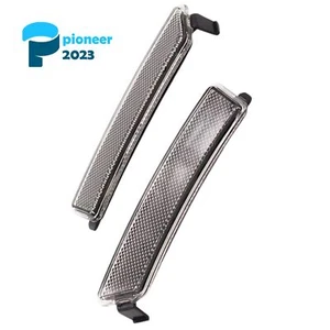 Smoked Front Bumper Side Marker Reflector Lamps for Lincoln MKZ 2013-2016 - Picture 1 of 7