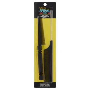 Metal Tip - Rat Tail Twist Comb,2 Count (Pack of 1) - Picture 1 of 1