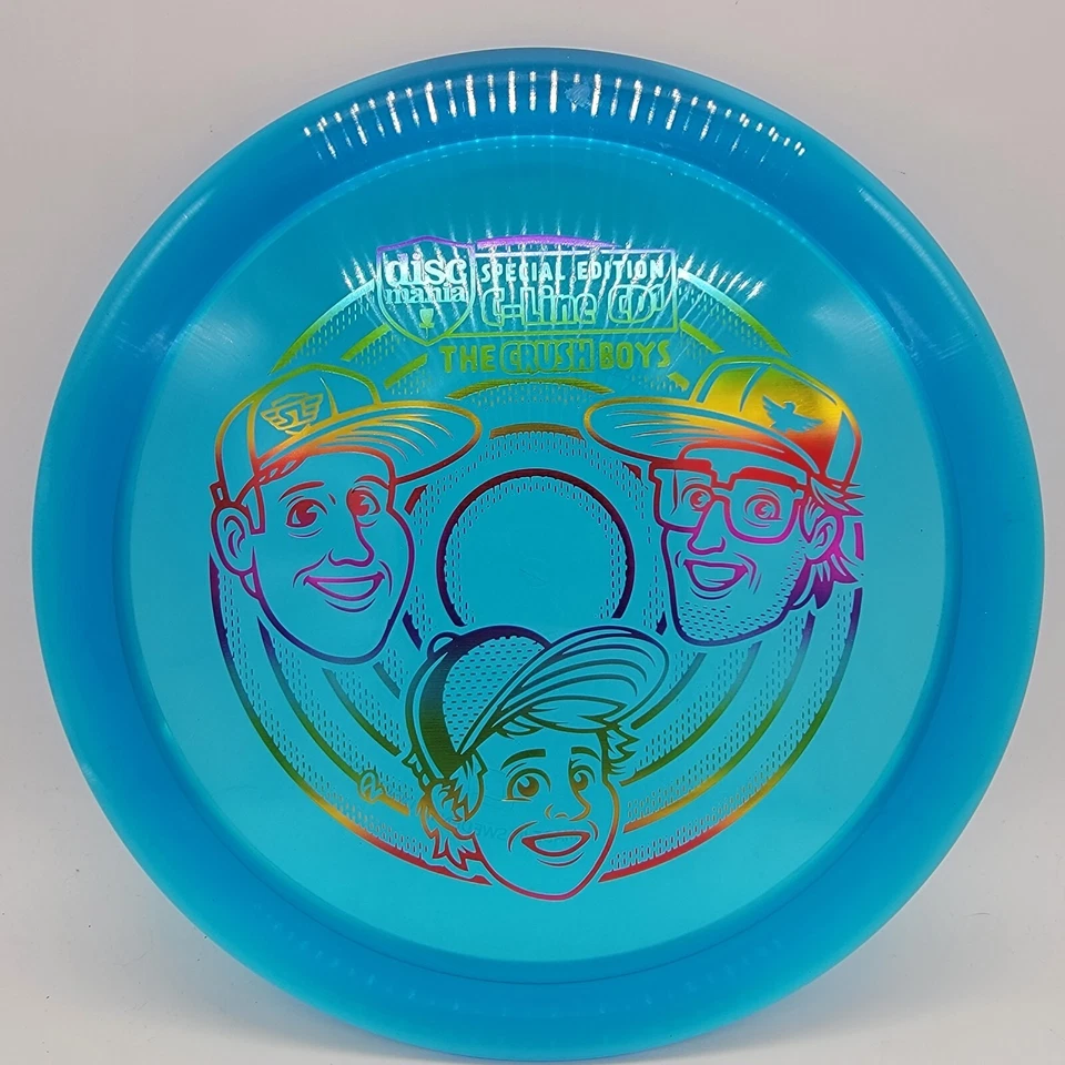 Discmania C-Line CD1 Crush Boys Blue/Rainbow Stamp 173g - Image 1 of 3