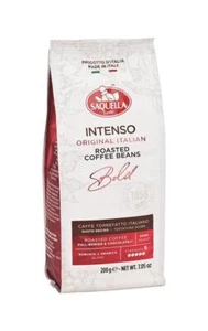 Saquella Espresso Intenso - Ganze Bohne - intensiv - Schokoladen (39,75 EUR/kg) - Bild 1 von 1
