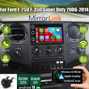 Apple CarPlay Car Radio GPS Stereo For Ford F-250 F-350 Super Duty 2006-2014 - Picture 1 of 18