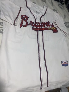 Atlanta Braves, Jones #10 Authentic Collection Size 56 - Picture 1 of 15