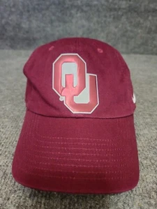 Nike OU Oklahoma Sooners Adjustable Strap Hat Cap - Picture 1 of 7