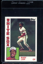 1984 TOPPS TIFFANY #47 RUDY LAW CHICAGO WHITE SOX