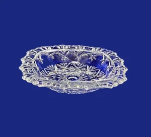 Pasari Indonesia Ornate Square Glass Berry Bowl Candy or Nut Dish Ring Holder - Picture 1 of 5