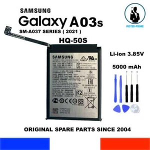 NEW GENUINE BATTERY OEM SAMSUNG HQ-50S GALAXY A03s SM-A037 A037 SERIE 5000mAh - Photo 1 sur 9
