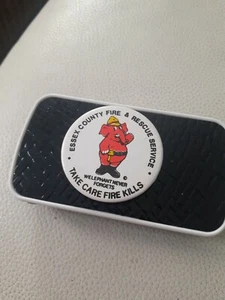 Essex Fire and Rescue Vintage Badge - Foto 1 di 3