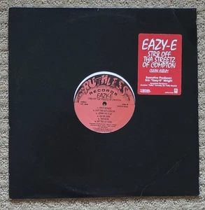 Eazy-E Str8 Off Tha Streetz Of Compton vinyl record album Rap Ruthless Records - Picture 1 of 2