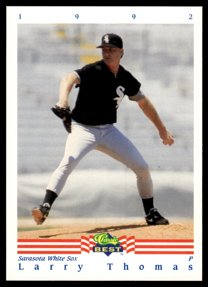 1992 Classic/Best Larry Thomas Chicago White Sox #323 17499 - Image 1 of 2