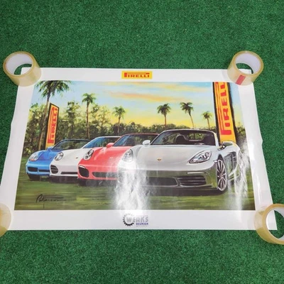 Póster Porsche Club of America Werks Reunion Amelia Island 2017 Foto 1 de 4