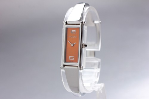 Orologio Vintage [Quasi Come Nuovo+] GUCCI 1500L Quadrante Arancione Quarzo Donna dal GIAPPONE