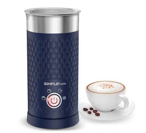 Elektrischer Milchaufschäumer Dampfgarer Warm- oder Kaltschaumbereiter Latte Capuccino - Bild 1 von 4