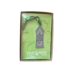 Old Forge Pewter Our New Home Christmas Ornament By Wendell August Includes Box - Picture 1 of 2