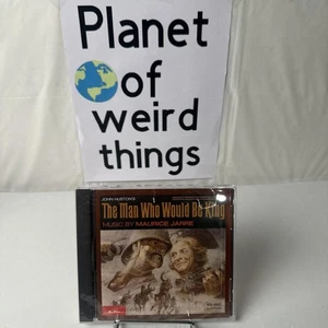 THE MAN WHO WOULD BE KING (Maurice Jarre) OOP Bay Cities Score Soundtrack CD EX - Picture 1 of 5