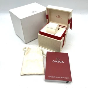 Scatola BOX OMEGA per orologi serie LADY ORIGINALE NOS con libretto - Imagen 1 de 11