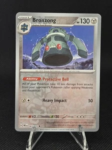 NM Bronzong 067/131 Reverse Holo Prismatic Evolutions Pokemon 2025 - Picture 1 of 2