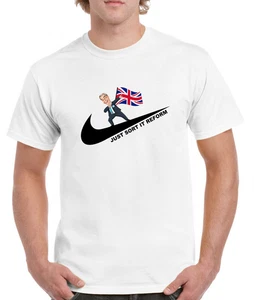 Nigel Farage Sports Themed T-Shirt Top Tees Kids Adult Sizes Reform UK ENGLAND - Picture 1 of 1