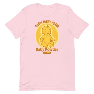 Camiseta Glow Baby Glow Baby Powder Retro Unisex - Imagen 1 de 5
