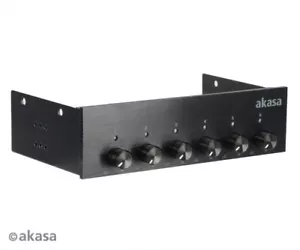 Akasa AK-FC-08BKV2 6 ventole, controller ventola FC.SIX - Foto 1 di 1