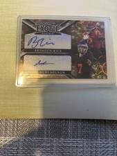 2023 Leaf Exotic Multi-Sport Brenden Rice / Malachi Nelson USC Auto 1/1