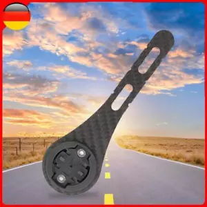 Włókno węglowe Rower Uchwyt na komputer Rower Uchwyt Komputer Uchwyt do Garmin - Zdjęcie 1 z 18