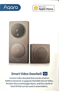 Aqara Smarte Video-Türklingel G4 inkl. Klingel 1080p FHD HomeKit Secure Kamera - Bild 1 von 7