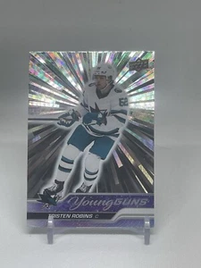 2023-24 Upper Deck Outburst Silver #223 Tristen Robins Young Guns - Picture 1 of 2