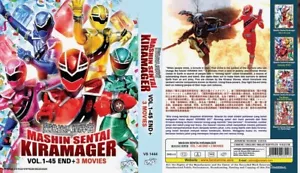 Mashin Sentai Kiramager (VOL.1 - 45 End + 3 Movie) ~ All Region ~ Power Rangers - Picture 1 of 6