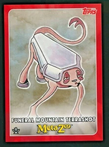 Topps x Metazoo Serie 0 Funeral Mountain Terrashot Silver Cryptid Nation 19 - Imagen 1 de 3