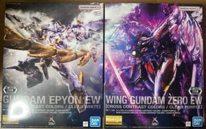 Gundam Epyon EW Wing Gundam Zero Cross Contrast clair blanc violet MG3 neuf - Photo 1 sur 2