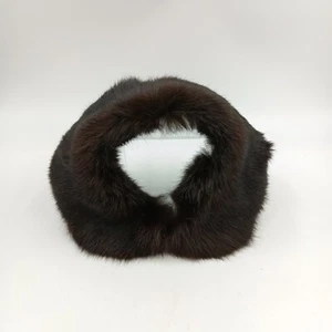 Baar & Beards Dark Brown Fur Collar - A "Top Hit" Fashion Vintage - Picture 1 of 12